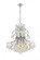 Toureg 10 light Chrome Pendant Clear Royal Cut Crystal (758|V8001D19C/RC)