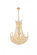 Corona 24 light Gold Chandelier Clear Royal Cut Crystal (758|V8949D30G/RC)