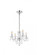 Rococo 4 light Chrome Pendant Clear Royal Cut Crystal (758|V7804D15C/RC)