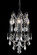 Rosalia 3 Light Dark Bronze Pendant Golden Teak (Smoky) Royal Cut Crystal (758|9203D13DB-GT/RC)