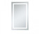 LED Hardwired Mirror Rectangle W24H40 Dimmable 5000K (758|MRE-6004)