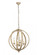 Marlow Collection Pendant D18 H22.5 Lt:4 Weathered Dove Finish (758|LD6011D18WD)