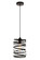 Hopper Collection Pendant D7.9 H11.8 Lt:1 Black Finish (758|LDPD2086)