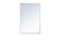 Metal frame Rectangle Mirror 28 inch Silver (758|MR4079S)