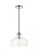 Destry 1 Light Chrome Pendant With Clear Glass (758|LD2246C)
