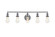 Serif 5 Light Chrome Wall Sconce (758|LD4028W29C)