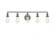 Serif 5 light chrome Wall Sconce (758|LD4028W29C)