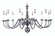 12-Light Mahogany Bronze Jamestown Foyer Chandelier (84|9142 MB)