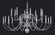 20-Light Satin Pewter Jamestown Foyer Chandelier (84|9145 SP)