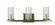 3-Light Brushed Nickel Compass Sconce (84|1113 BN/F)