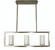 3-Light Brushed Nickel Theorem Island Chandelier (84|1193 BN)