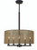 5-Light Antique Brass Chloe Dining Chandelier (84|1217 AB)