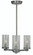 3-Light Brushed Nickel Lexi Chandelier (84|3063 BN)