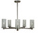 5-Light Polished Nickel Lexi Chandelier (84|3065 PN)