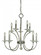 10-Light Pirouette Dining Chandelier (84|3109 PN)