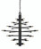 28-Light Mahogany Bronze Simone Chandelier (84|4409 MB)