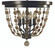 4-Light Antique Brass Naomi Flush Mount (84|4481 AB)