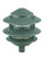 Landscape Lighting transitional 1-light outdoor exterior path in emerald green finish with clear gla (38|9226-95)