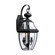 Lancaster traditional 2-light outdoor exterior wall lantern sconce in black finish with clear curved (38|8039-12)