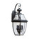 Lancaster traditional 3-light outdoor exterior wall lantern sconce in black finish with clear curved (38|8040-12)