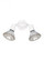 Flood Light traditional 2-light outdoor exterior adjustable swivel flood light in white finish (38|8642-15)