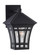 Herrington transitional 1-light outdoor exterior medium wall lantern sconce in black finish with cle (38|88132-12)