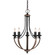 Corbeille traditional 5-light indoor dimmable ceiling chandelier pendant light in stardust weathered (38|3280405-846)