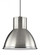 Division Street contemporary 1-light indoor dimmable ceiling hanging single pendant light in brushed (38|6517401-962)