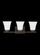 Bayfield contemporary 3-light indoor dimmable bath vanity wall sconce in bronze finish with satin et (38|4411603-710)