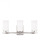 Alturas contemporary 3-light indoor dimmable bath vanity wall sconce in brushed nickel silver finish (38|4424603-962)