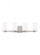 Alturas contemporary 4-light indoor dimmable bath vanity wall sconce in brushed nickel silver finish (38|4424604-962)