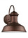 Fredricksburg traditional 1-light outdoor exterior Dark Sky compliant small wall lantern sconce in w (38|8547701-44)