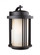 Crowell contemporary 1-light outdoor exterior large wall lantern sconce in antique bronze finish wit (38|8847901-71)