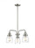 Belton transitional 3-light indoor dimmable ceiling chandelier pendant light in brushed nickel silve (38|3114503-962)