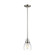 Belton transitional 1-light indoor dimmable ceiling hanging single pendant light in brushed nickel s (38|6114501-962)