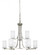 Hettinger transitional 9-light indoor dimmable ceiling chandelier pendant light in brushed nickel si (38|3139109-962)