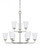 Nine Light Chandelier (38|3115209-962)
