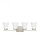 Bayfield contemporary 4-light LED indoor dimmable bath vanity wall sconce in brushed nickel silver f (38|4411604EN3-962)