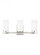 Alturas contemporary 3-light LED indoor dimmable bath vanity wall sconce in brushed nickel silver fi (38|4424603EN3-962)