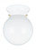 One Light Ceiling Flush Mount (38|5366EN3-15)