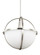 Alturas contemporary 3-light LED indoor dimmable ceiling pendant hanging chandelier pendant light in (38|6624603EN3-962)