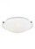Clip Ceiling transitional 2-light LED indoor dimmable flush mount in brushed nickel silver finish wi (38|7543502EN3-962)