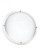 Bayside traditional 1-light LED outdoor exterior wall or ceiling mount in white finish with frosted (38|83057EN3-15)