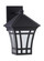 Herrington transitional 1-light LED outdoor exterior medium wall lantern sconce in black finish with (38|89132EN3-12)