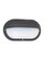 Bayside traditional 1-light LED outdoor exterior wall lantern sconce in black finish with polycarbon (38|89805EN3-12)