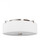 Small Two Light Flush Mount (38|FM313BS)