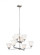 Ellis Harper transitional 8-light indoor dimmable ceiling chandelier pendant light in brushed nickel (38|3113708EN3-962)
