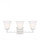 Ellis Harper classic 3-light indoor dimmable bath vanity wall sconce in brushed nickel silver finish (38|4413703-962)