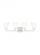 Ellis Harper classic 4-light indoor dimmable bath vanity wall sconce in brushed nickel silver finish (38|4413704-962)