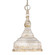 Golden Lighting Keating 1-light Pendant in Antique Ivory and Antique Ivory shade (36|0806-S AI)